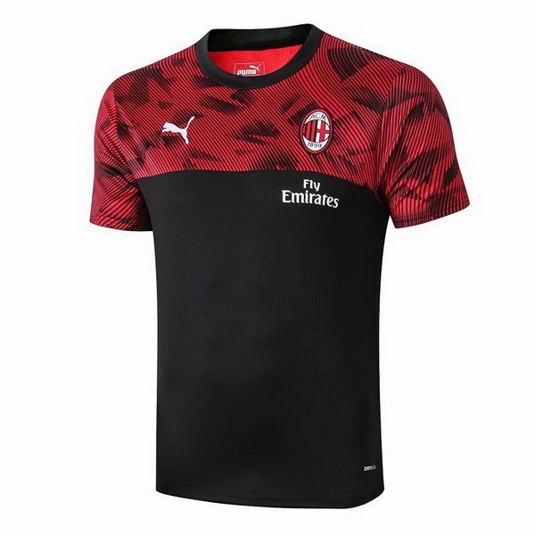 Entrenamiento AC Milan 2019/20 Negro Rojo